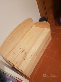 divanetto in legno bimbi