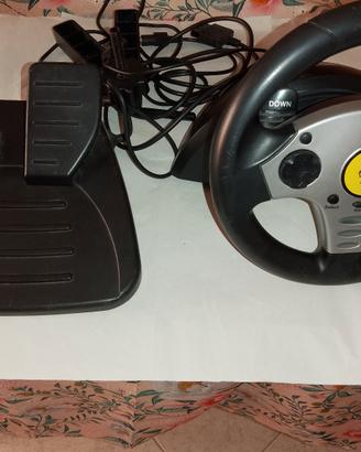 volante con pedaliera Ferrari per  PlayStation 