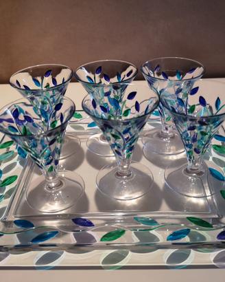 SET 6 BICCHIERINI DA LIQUORE