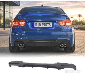 DIFFUSORE BMW E90 E91 LOOK M3 NERO OPACO