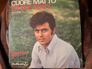 Little Tony - Cuore Matto 45 Giri vinile 1967
