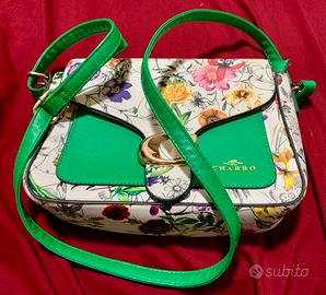Borsa a tracolla floreale CHARRO. Nuovissima!!!