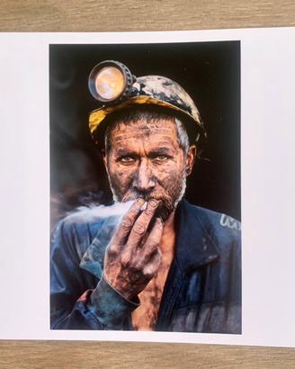 Coal miner, Steve Mc Curry