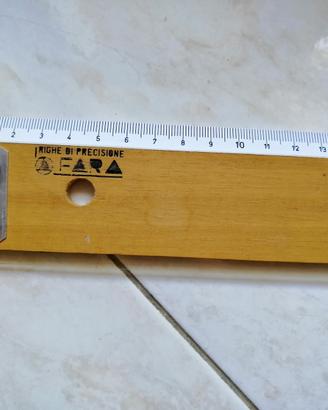 Riga in legno vintage da 50 cm