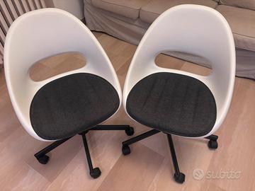 2 sedie girevoli Ikea Loberget/Malskar 