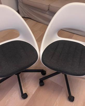 2 sedie girevoli Ikea Loberget/Malskar 