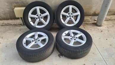 CERCHI ORIGINALI AUDI Q2 CON GOMME 215/60/16 95V