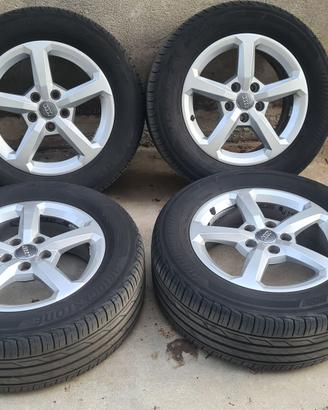 CERCHI ORIGINALI AUDI Q2 CON GOMME 215/60/16 95V