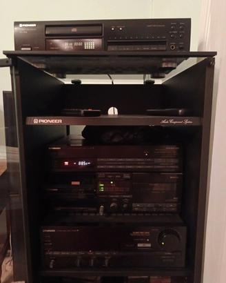impianto stereo Pioneer  anni 90 