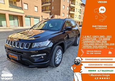 JEEP Compass 1.6 Multijet 120cv 2WD Longitude 2021