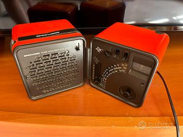 Cubo radio brionvega vintage