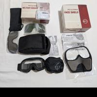 Kit occhialoni e face shield