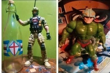 2 ACTION FIGURE DA COLLEZIONE 