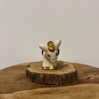 Asino con soma bianco Thun presepe classico