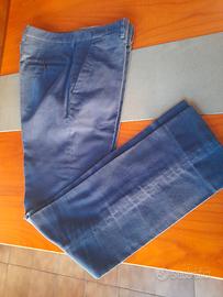 Pantalone uomo  blu velluto Boggi (T 52l