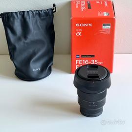 Obiettivo Sony FE 16-35 f/4.0 ZA OSS Full Frame