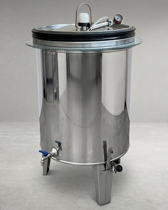 SERBATOIO INOX 500 LITRI vino olio miele