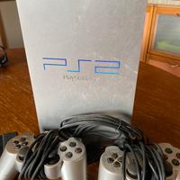 Playstation 2 Silver + 2 joypad originali