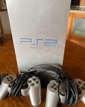Playstation 2 Silver + 2 joypad originali