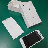 Apple iphone 8 bianco da 256 gb con scatola