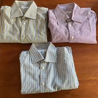Set 3 Camicie uomo Camicissima slim fit a righe