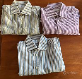 Set 3 Camicie uomo Camicissima slim fit a righe