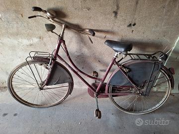 bici d'epoca argenta