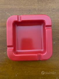 Posacenere Neolt rosso vintage design space age