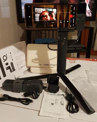 Osmo Pocket 1 con Smartree da 5000 mla palmare 