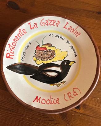 Piatto del buon ricordo Modica