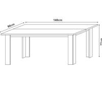 Tavolo color Quercia 