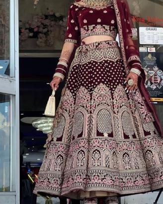 Vestito da sposa indiano
