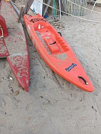 Canoa e pagaie