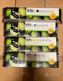 Kit completo (4 cartucce ) toner HP 970/971 XL