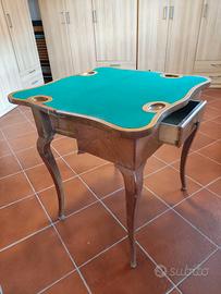 Tavolino da gioco del '700