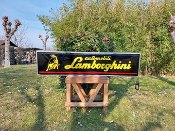Insegna luminosa Lamborghini Automobili