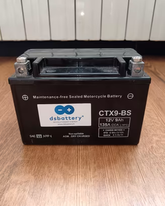 Batteria moto CTX9-BS 12V 9Ah