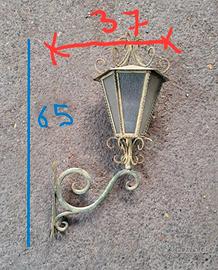 Lampioni vintage da parete