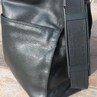 Francesco Biasia secchiello nero /vera pelle