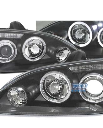 FARI FORD FOCUS 04-08 ANGEL EYES SFONDO NERO