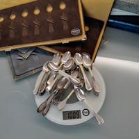 84 cucchiaini da caffè per 1 chilo di argento 800