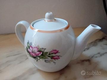 Rara Teiera URSS Porcellana