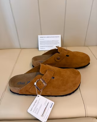 Birkenstock Boston tg.38 colore-Cognac / Che Nuove