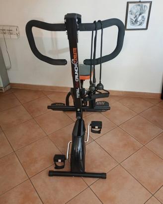 Attrezzo fitness 2in1 -Total Power Crunch+cyclette