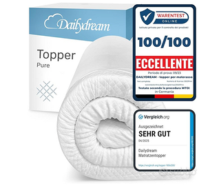 Topper Materasso Singolo 80x200 (2 disponibili)