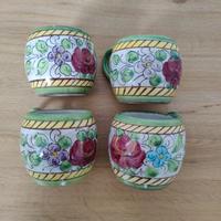 tazze ceramica De Ruta fiori