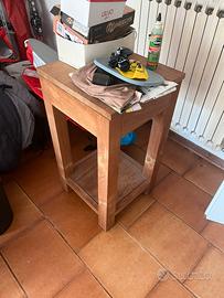 Mobiletto da giardino per grigliata