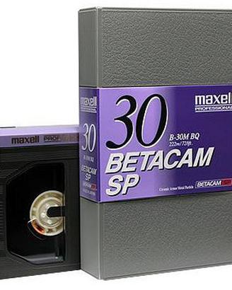 MAXELL Professional Betacam 30 min - 5 pezzi