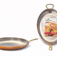 Set 3 pentole Mauviel rame interno acciaio