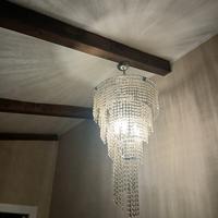 lampadario in cristallo